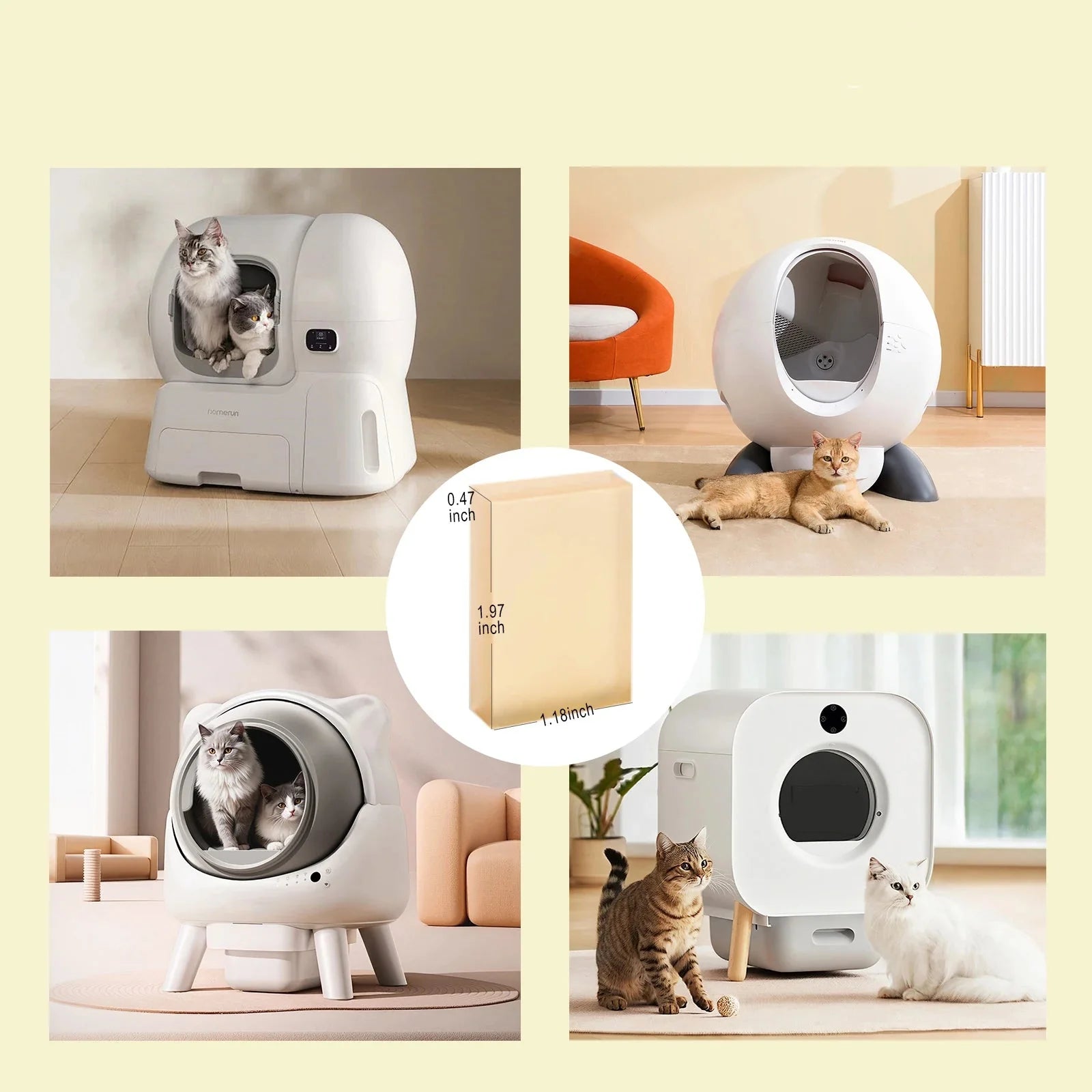Cat Litter Deodoriser Refill