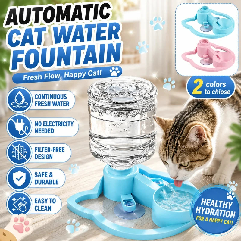 CleanFlow™ Pet Bowl 🐾💧 — Automatic Fresh Water Refill